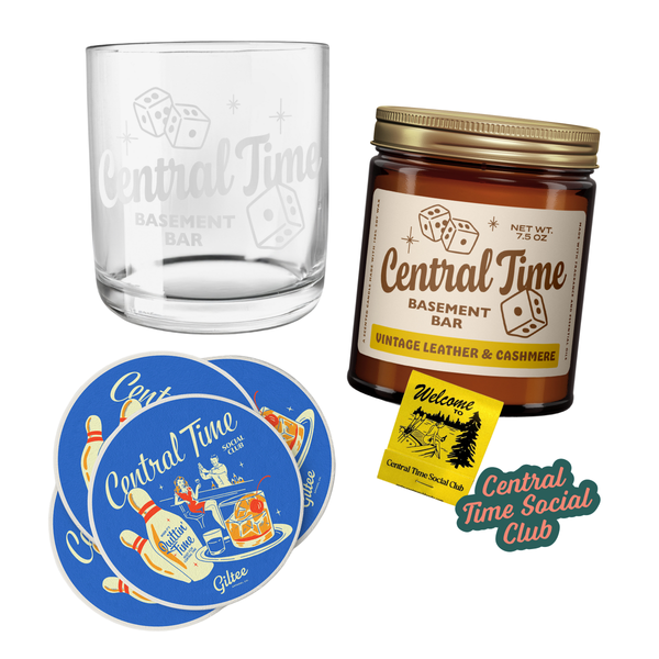 Central Time Basement Bar Starter Kit