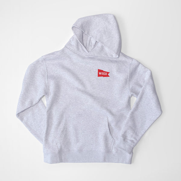 The Wisco Pennant Hoodie