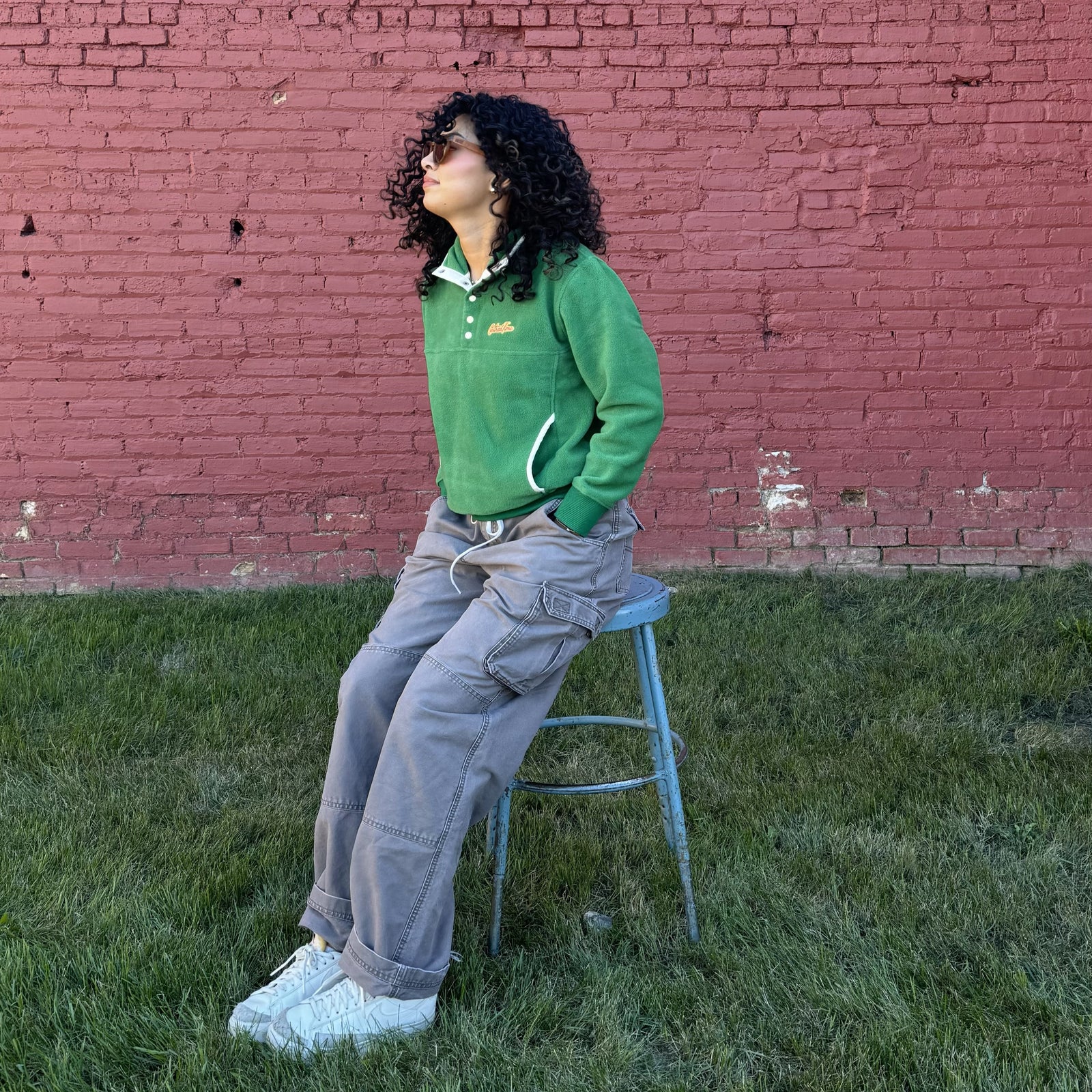 The Central Time Micro Fleece - Kelly Green | Giltee Apparel Company