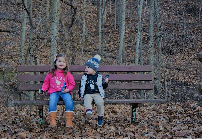 The Tosa Standard Navy Toddler Hoodie - GILTEE