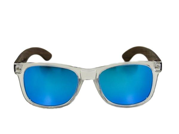GILTEE Great Lake Blue Walnut Sunglasses - GILTEE
