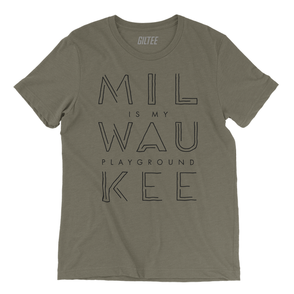 The Milwaukee Pipeline Olive Unisex Tee - GILTEE