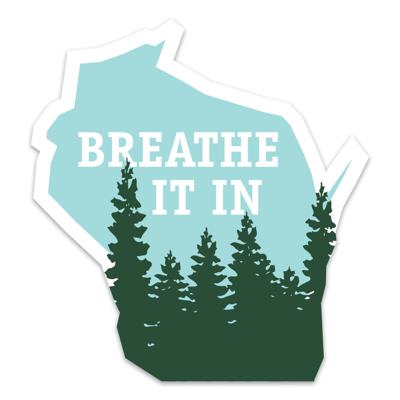 The Breathe It In Sticker - GILTEE