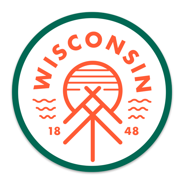The Wisconsin Native Sticker - GILTEE