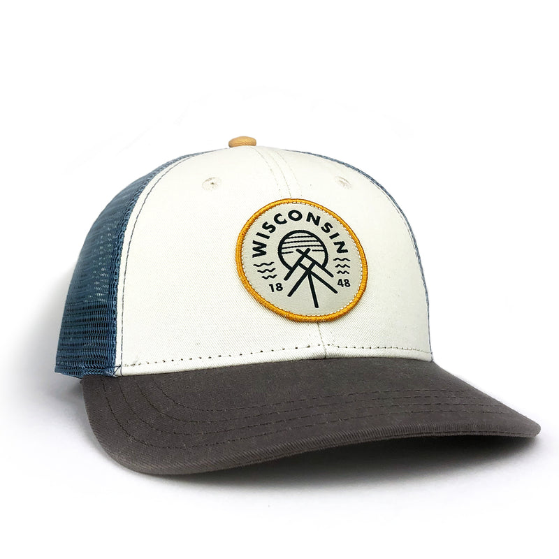 The Wisconsin Native Good Vibe Mesh Trucker Hat - GILTEE