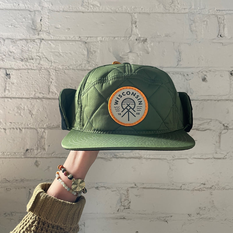 The Native Camp Quilted Cap - GILTEE